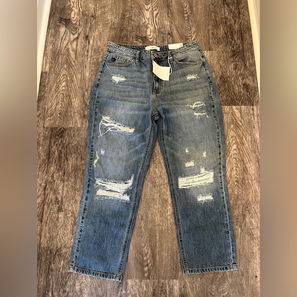 Kancan Blue Distressed Jeans NWT
